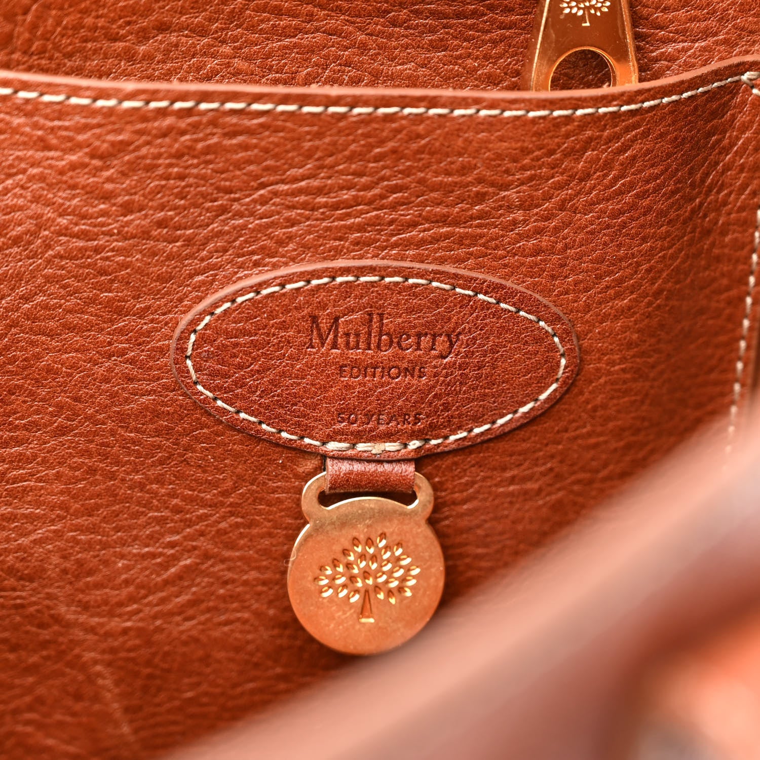 Mulberry Natural Vegetable Tanned Bayswater Oak 6 of 10