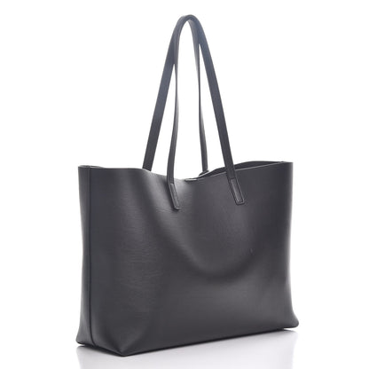 Saint Laurent Calfskin Large Shopping Tote Black 4 of 9