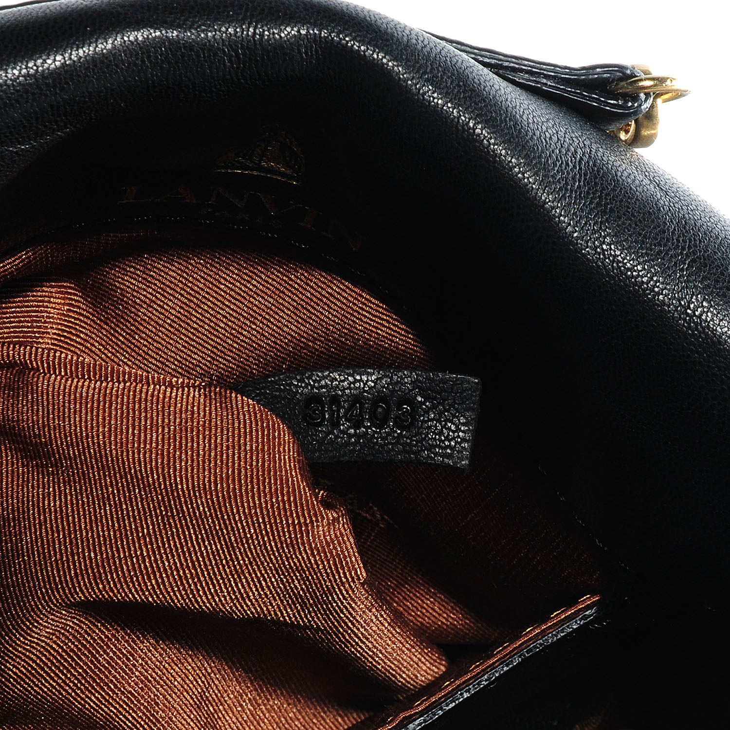 Lanvin Lambskin Happy Mini Pop Quilted Crossbody Black 8 of 8