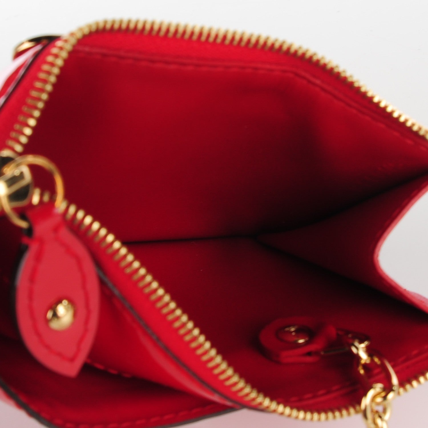 Louis Vuitton Vernis Key Pouch Cherry 7 of 7