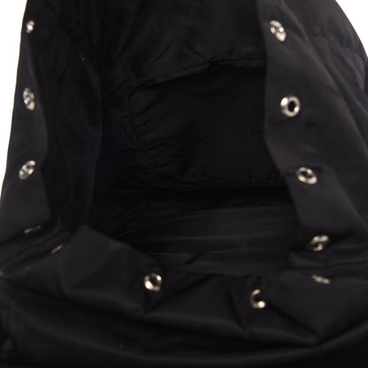 Prada Tessuto Nylon Montagna Double Buckle Backpack Black 5 of 10