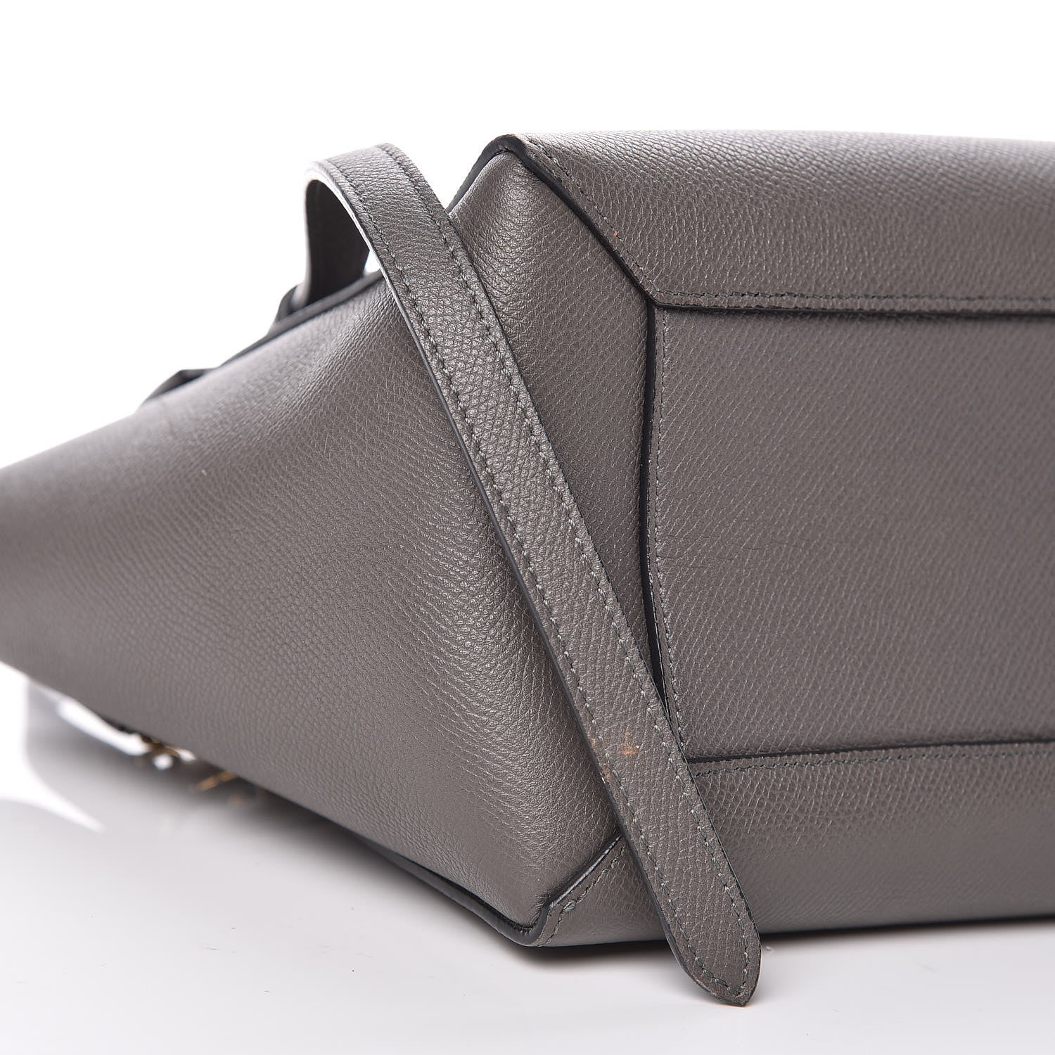 Celine Baby Grained Calfskin Micro Belt Bag Grey 9 of 11