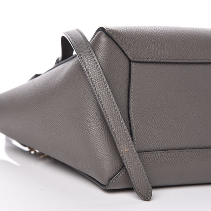 Celine Baby Grained Calfskin Micro Belt Bag Grey 9 of 11