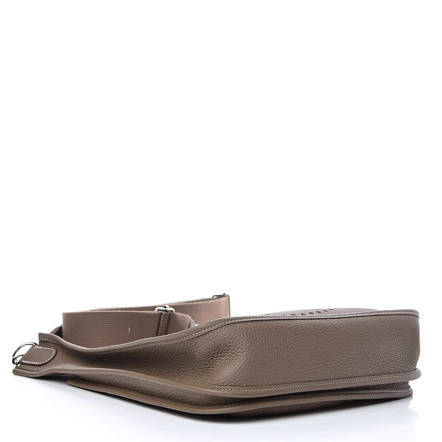 Hermes Taurillon Clemence Evelyne III PM Etoupe 4 of 13