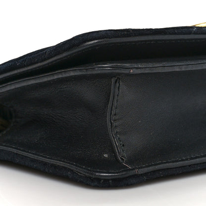 Gucci Velvet Matelasse GG Marmont Mini Bag Black 7 of 9