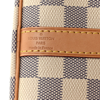 Louis Vuitton Damier Azur Speedy Bandouliere 30 6 of 10
