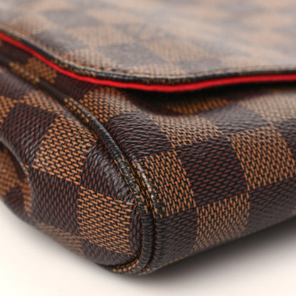 Louis Vuitton Damier Ebene Favorite MM 8 of 9