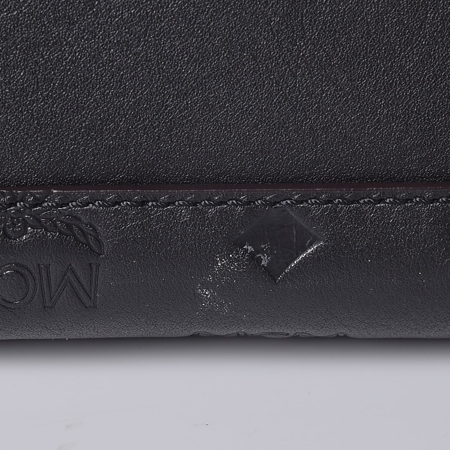 Calfskin Ottomar Monogram Large Essential Tote Black