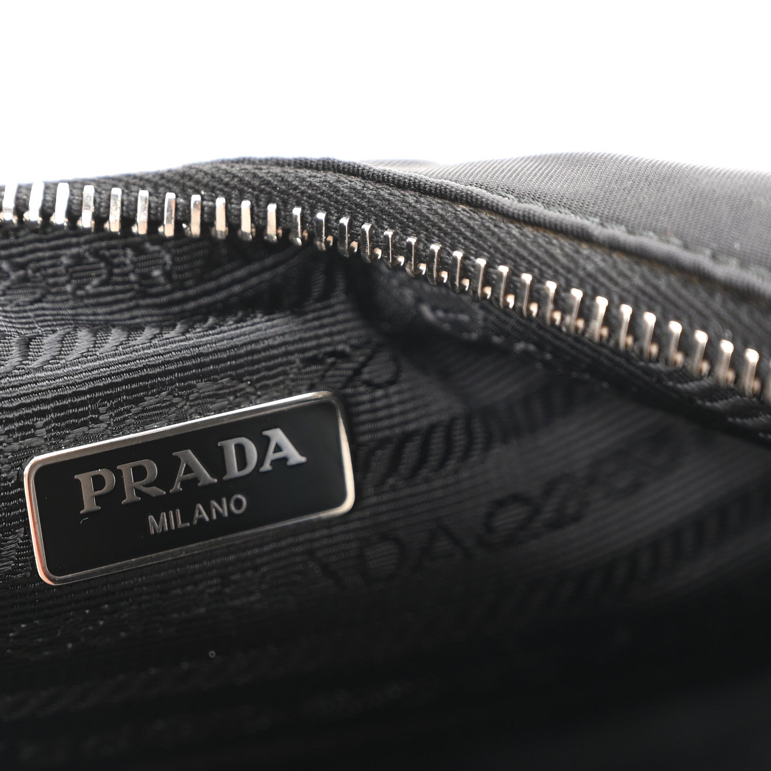 Prada Tessuto Nylon Saffiano Re-Edition 2006 Shoulder Bag Black 6 of 11