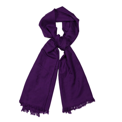 Hermes Cashmere Silk Jacquard New Libris Scarf 1 of 3