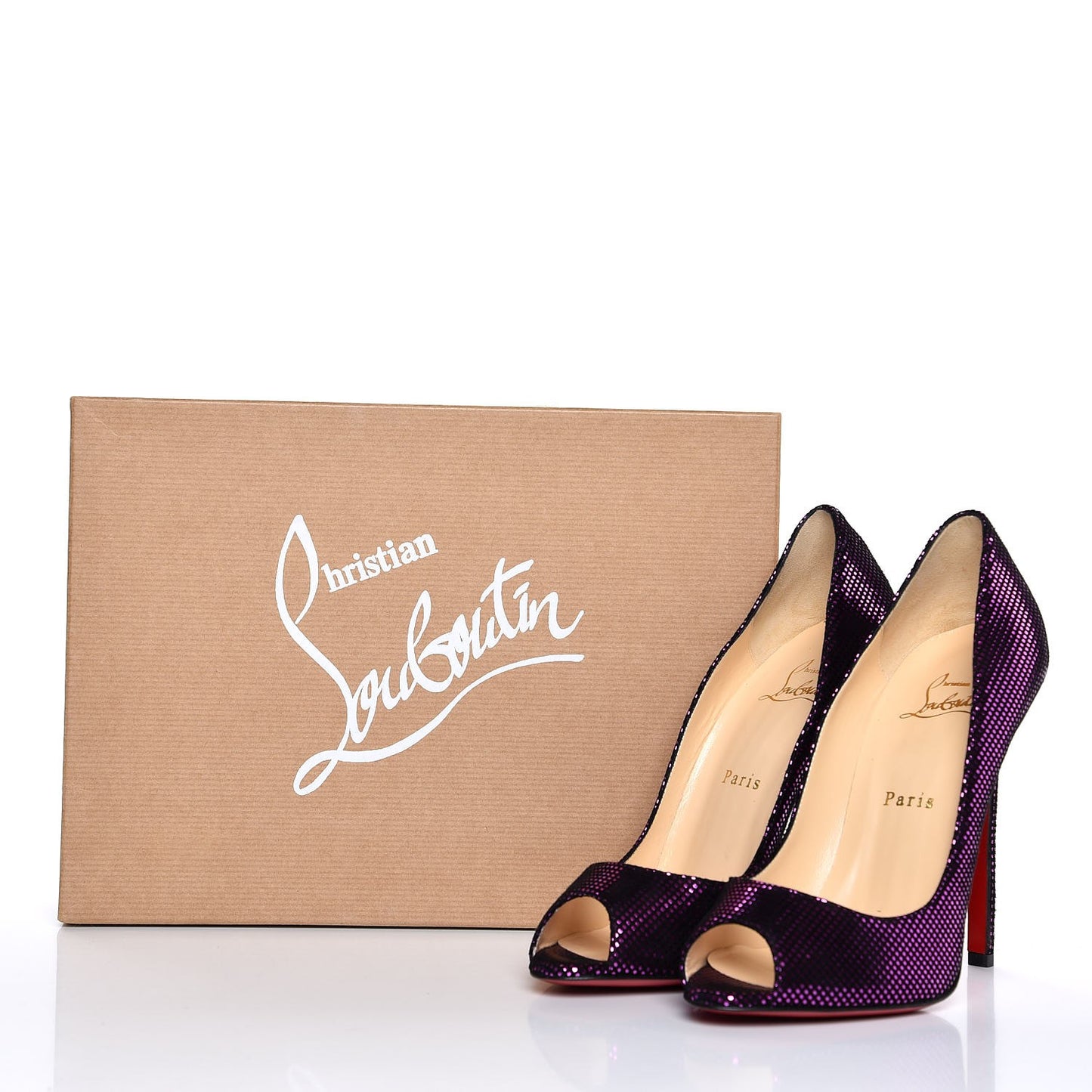 Suede S Square Metal You You 120 Pumps 37.5 Fuxia