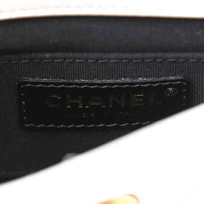 Chanel Lambskin Quilted Mini Side Note Flap White 6 of 11