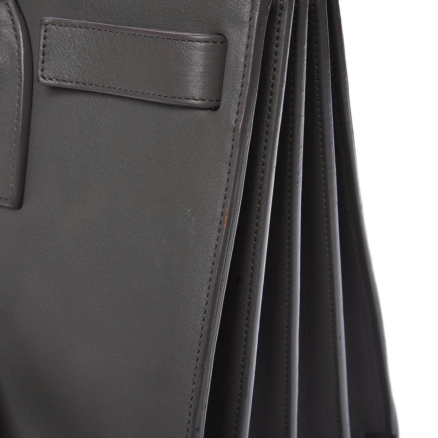 Calfskin Small Sac De Jour Fog