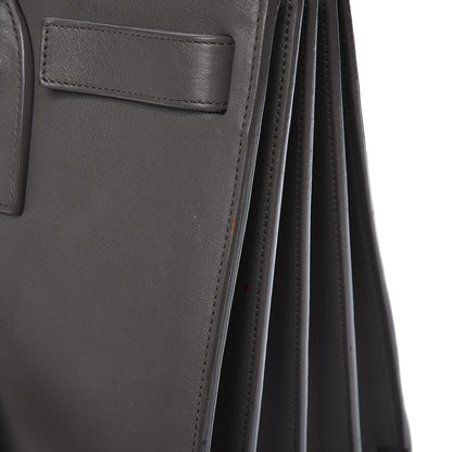 Saint Laurent Calfskin Small Sac De Jour Fog 9 of 10