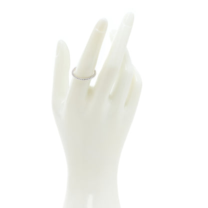 Van Cleef & Arpels 18K White Gold Small Perlee Ring 56 7.5 2 of 5