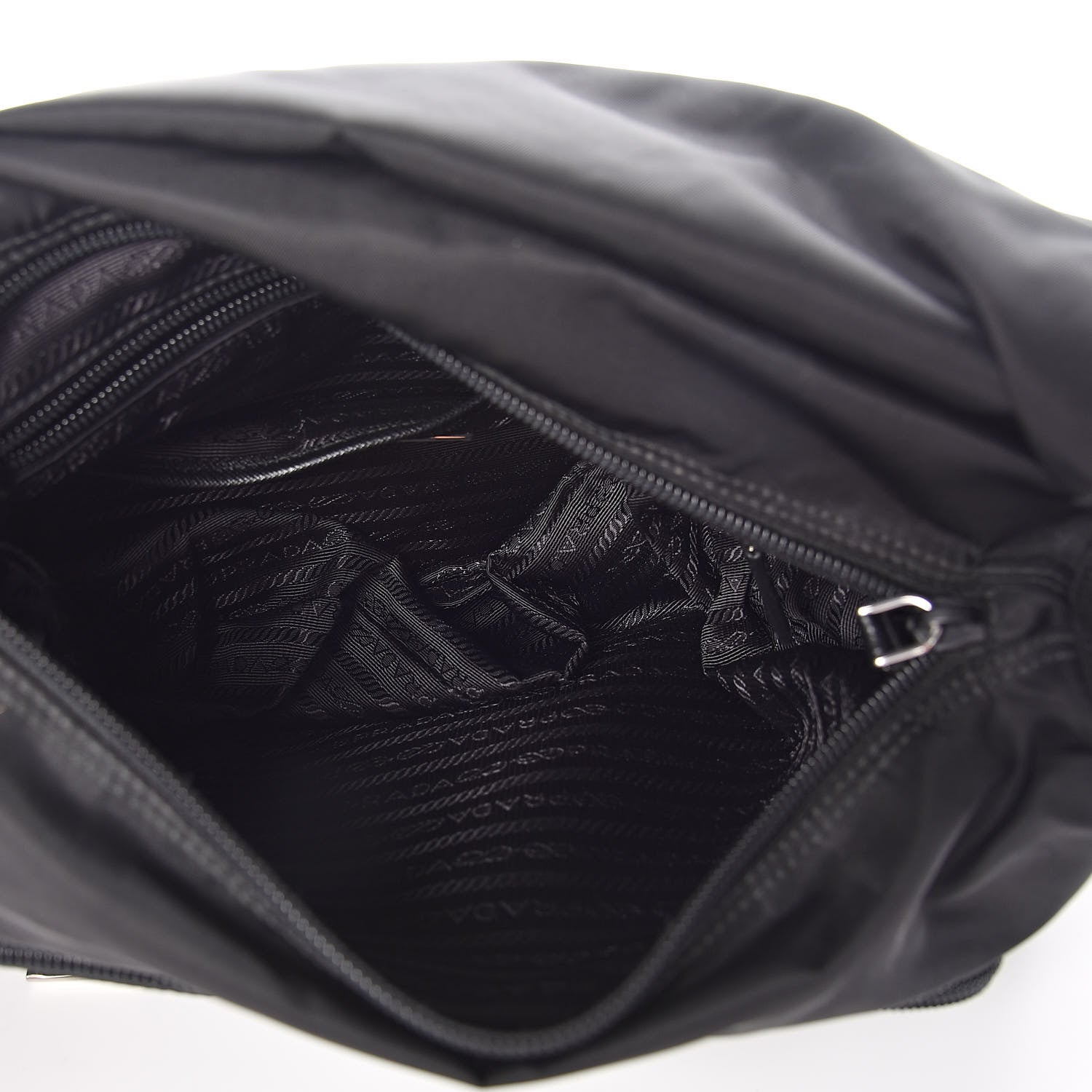 Prada Nylon Vela Sport Messenger Bag Black 5 of 11