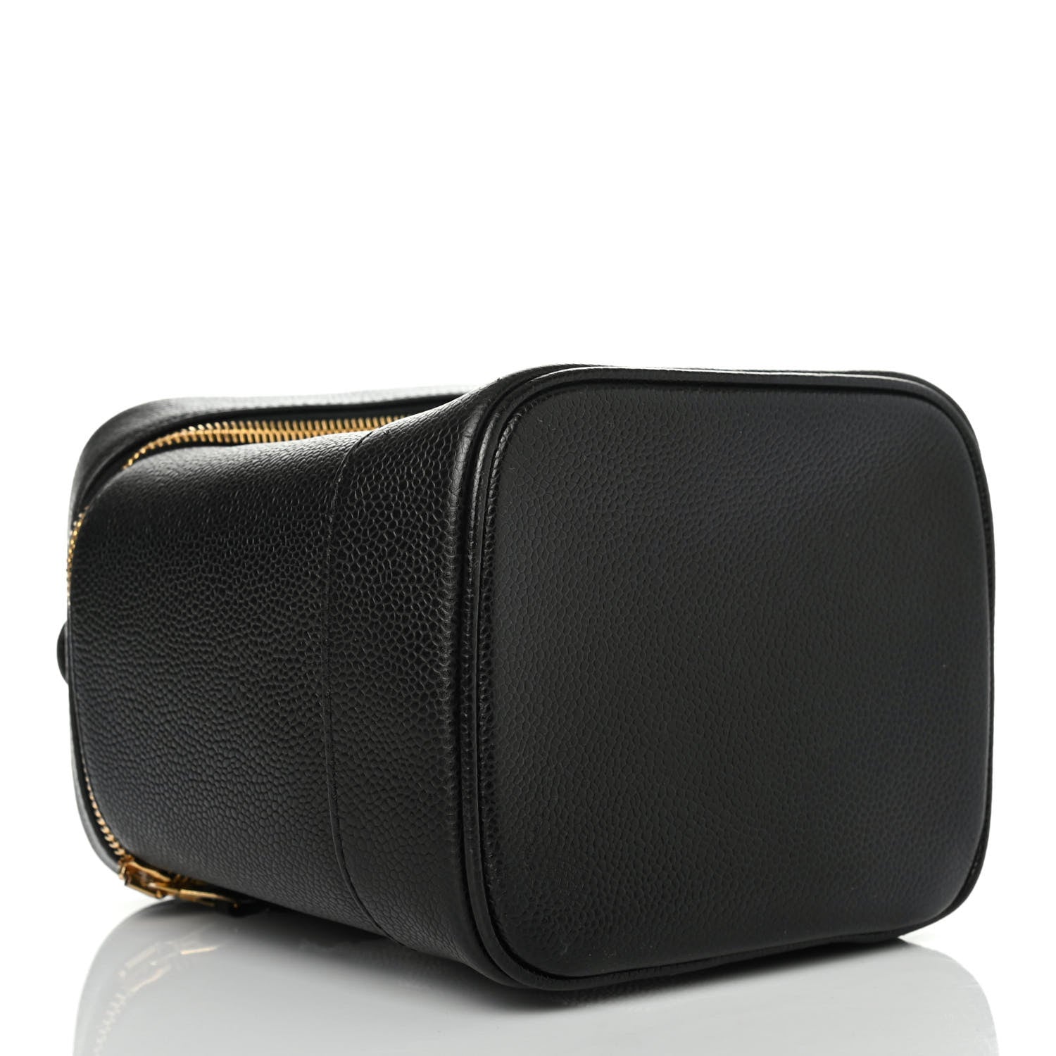 Chanel Caviar Vanity Cosmetic Case Black 3 of 4