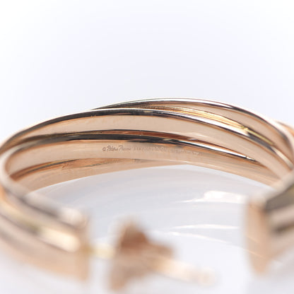 Tiffany 18K Rose Gold Small Paloma's Melody Hoop Earrings 4 of 4