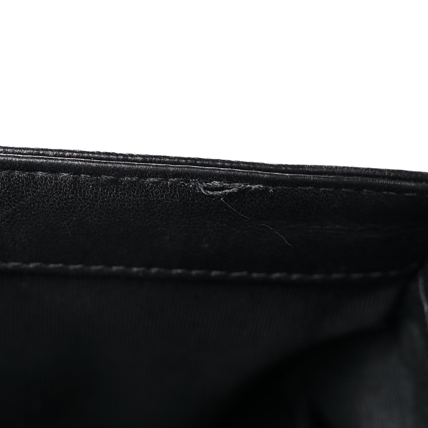Chanel Lambskin Quilted Medium Boy Flap Black 16 of 17