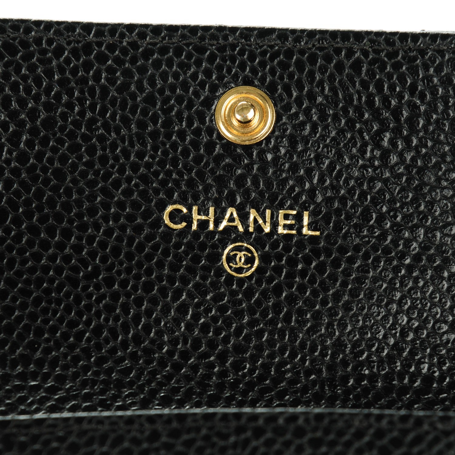Chanel Caviar Quilted Flap Card Holder Black 6 of 8