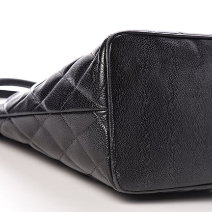 Chanel Caviar Quilted Medallion Tote Black 8 of 9