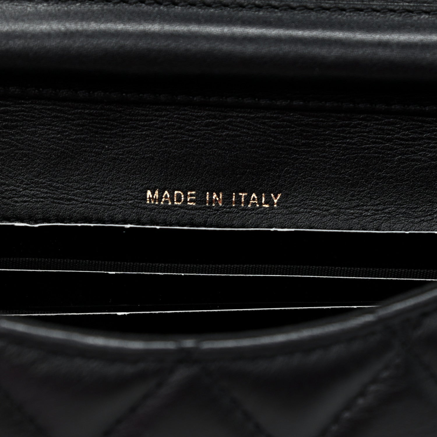 Chanel Calfskin Quilted Coco Mail Clutch With Chain Black 7 of 12