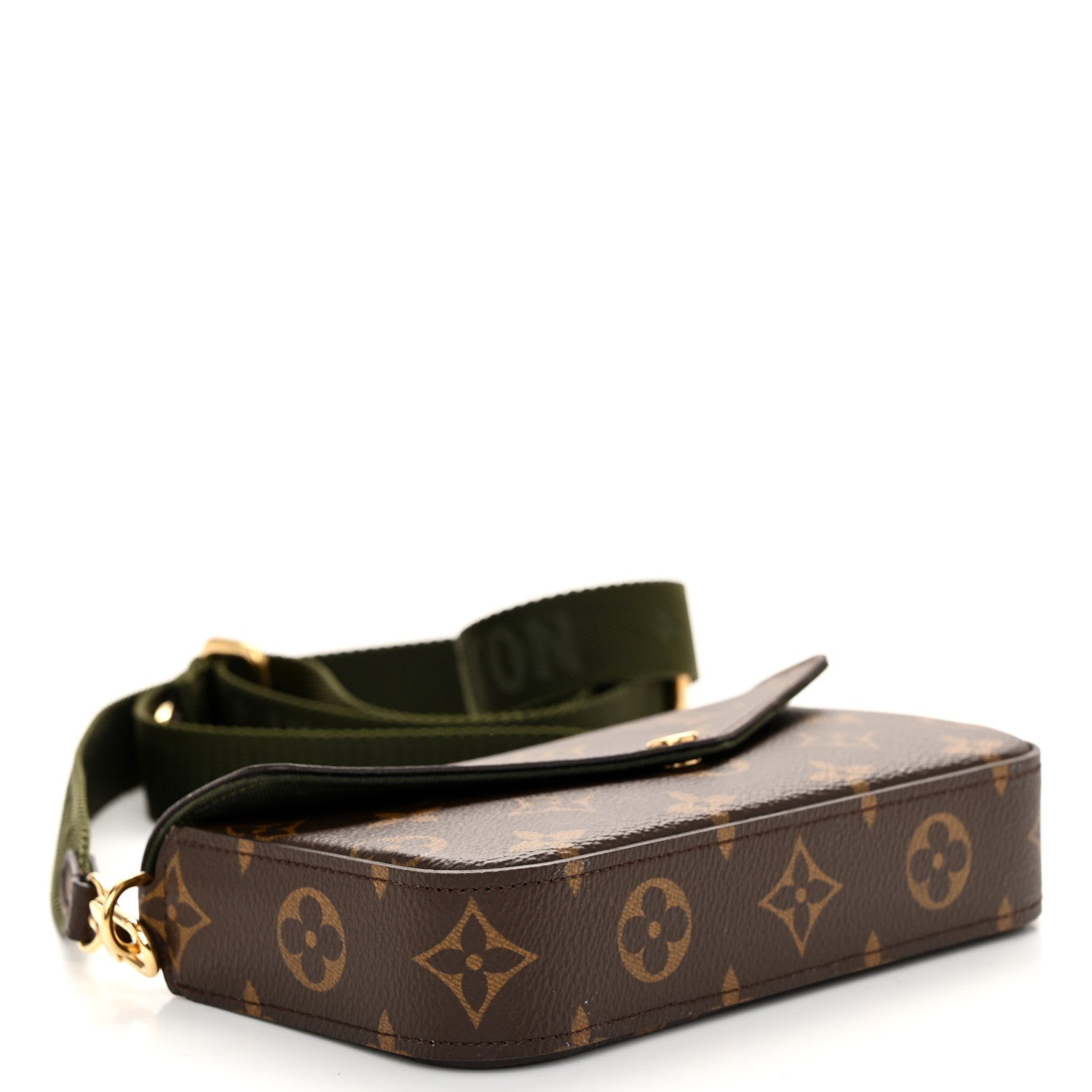 Louis Vuitton Monogram Felicie Strap & Go Kaki 4 of 10