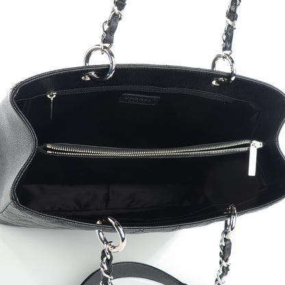 Chanel Caviar Quilted Grand Shopping Tote GST Black 5 of 7