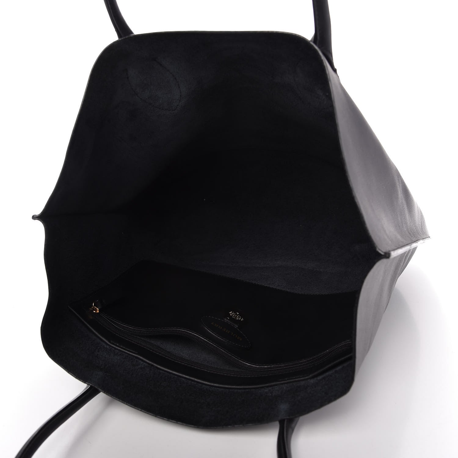 Mulberry Nappa Perforated Blossom Tote Black 5 of 10