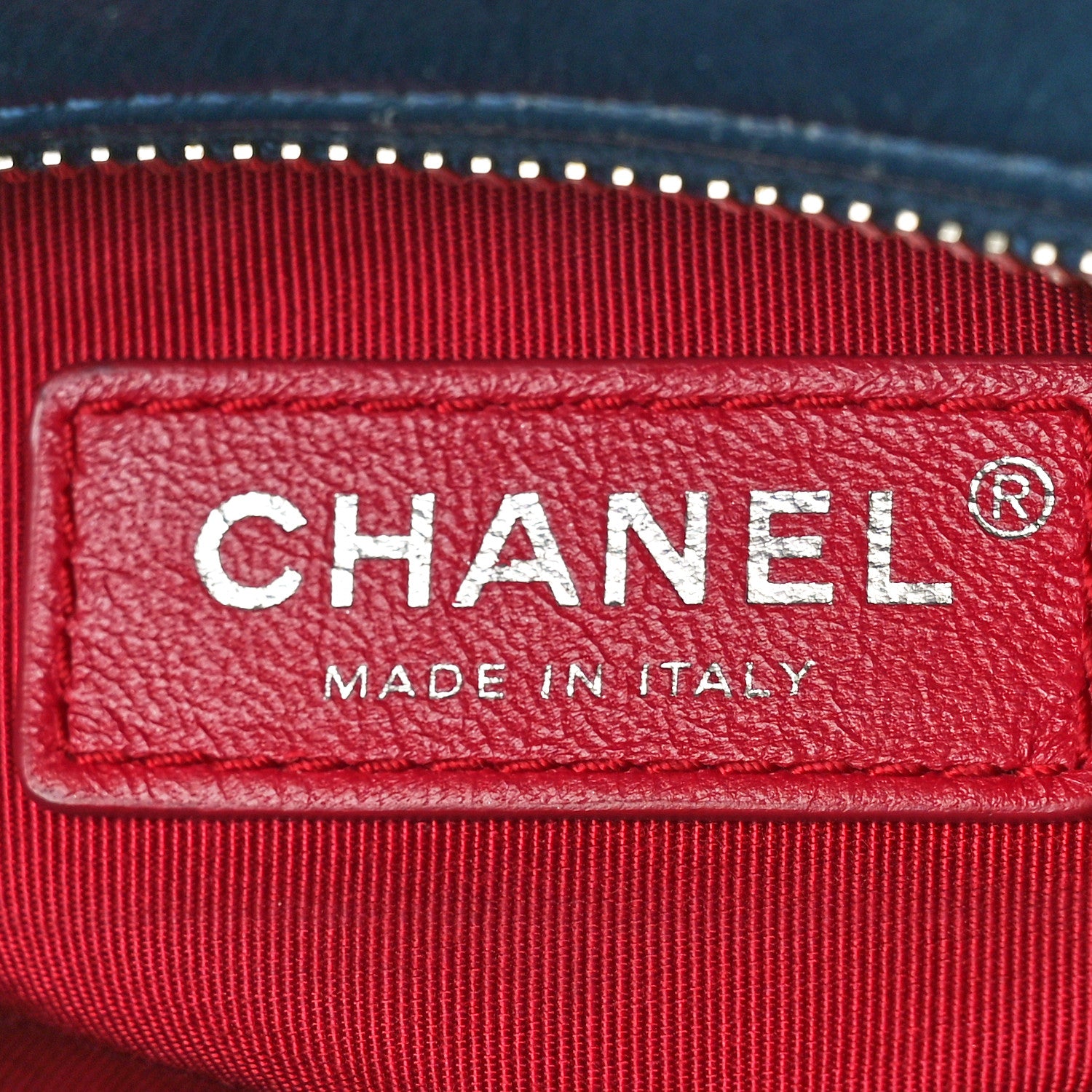 Chanel Aged Calfskin Quilted Small Gabrielle Hobo Blue 6 of 10