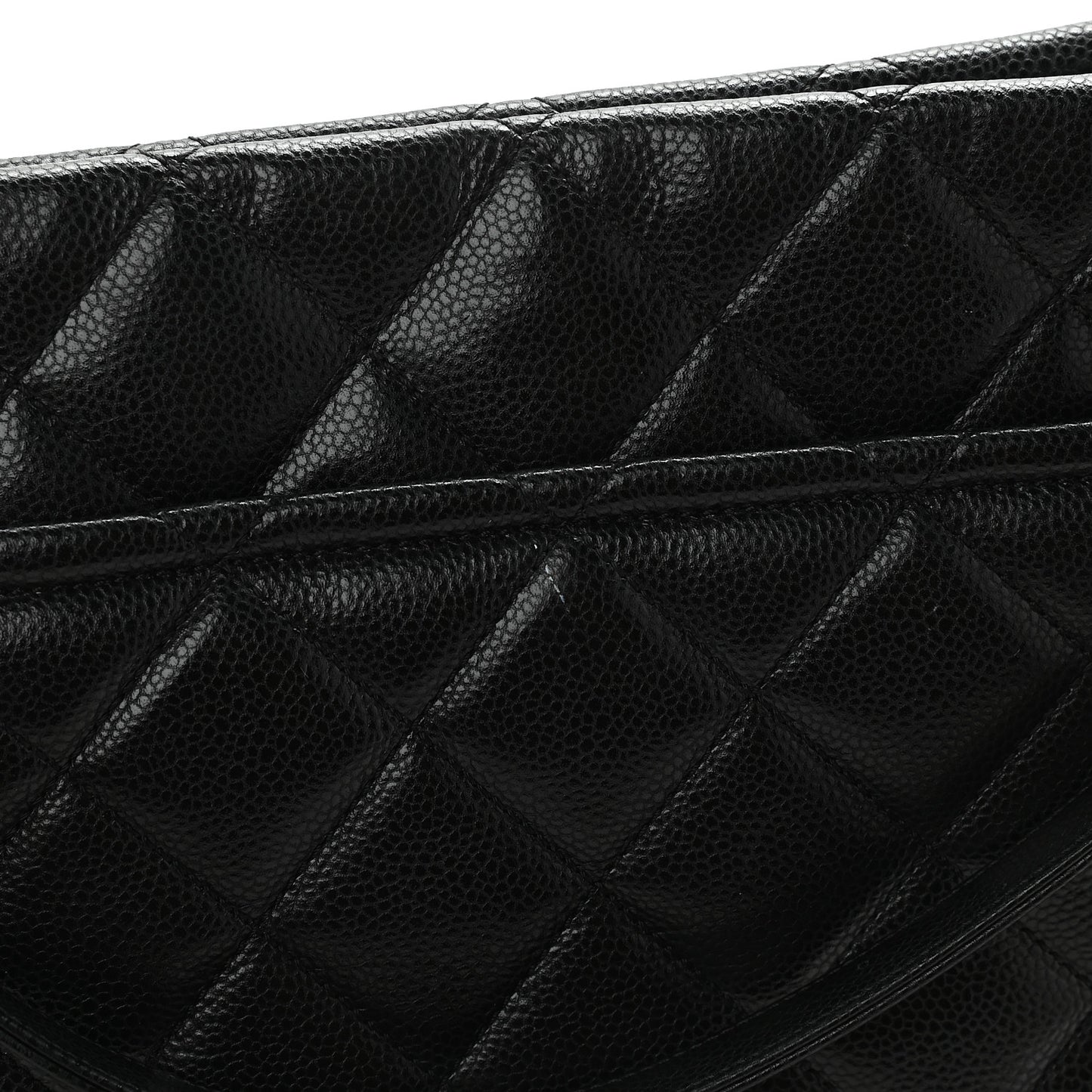 Caviar Quilted CC Timeless Soft Tote Black