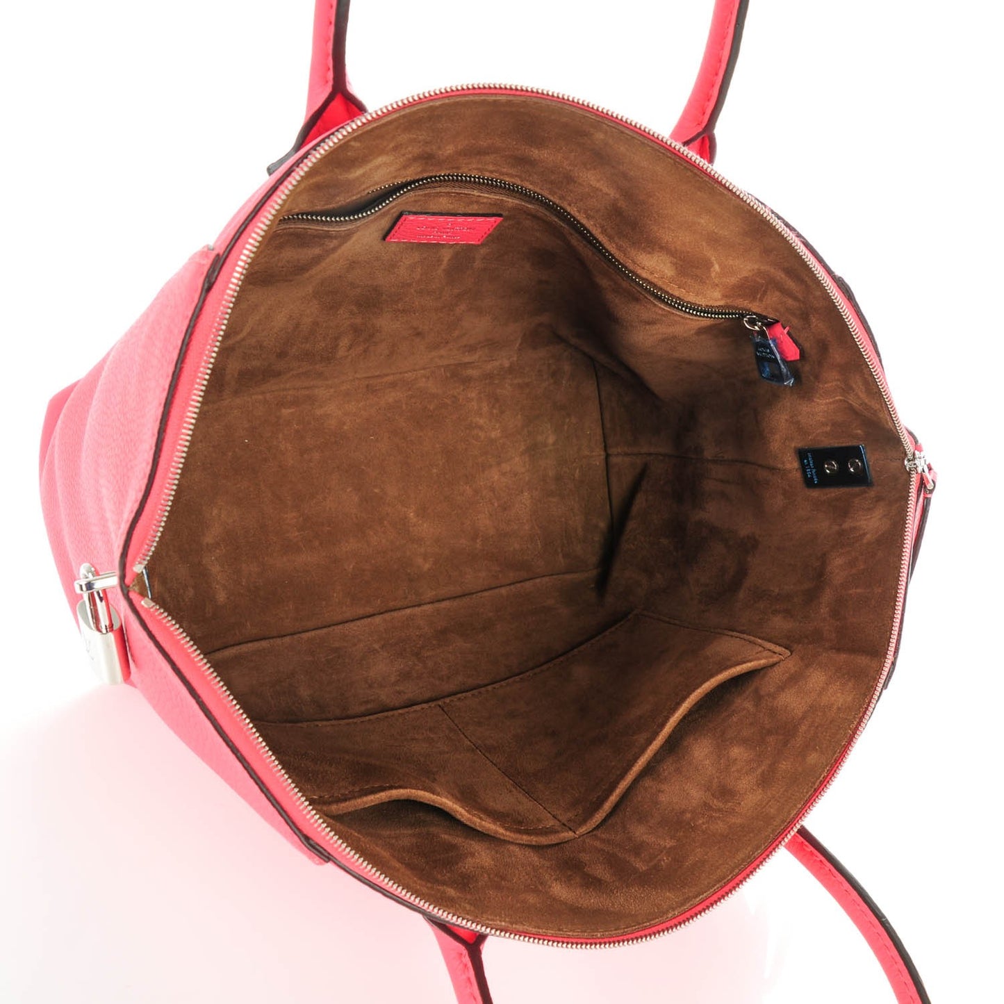 Cuir Taurillon Soft Lockit PM Rose Litchi