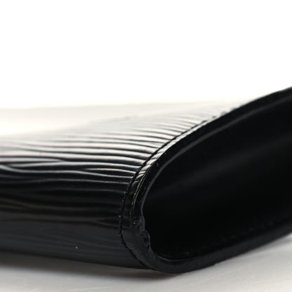 Louis Vuitton Epi Pochette Accessories 24 Black 9 of 11