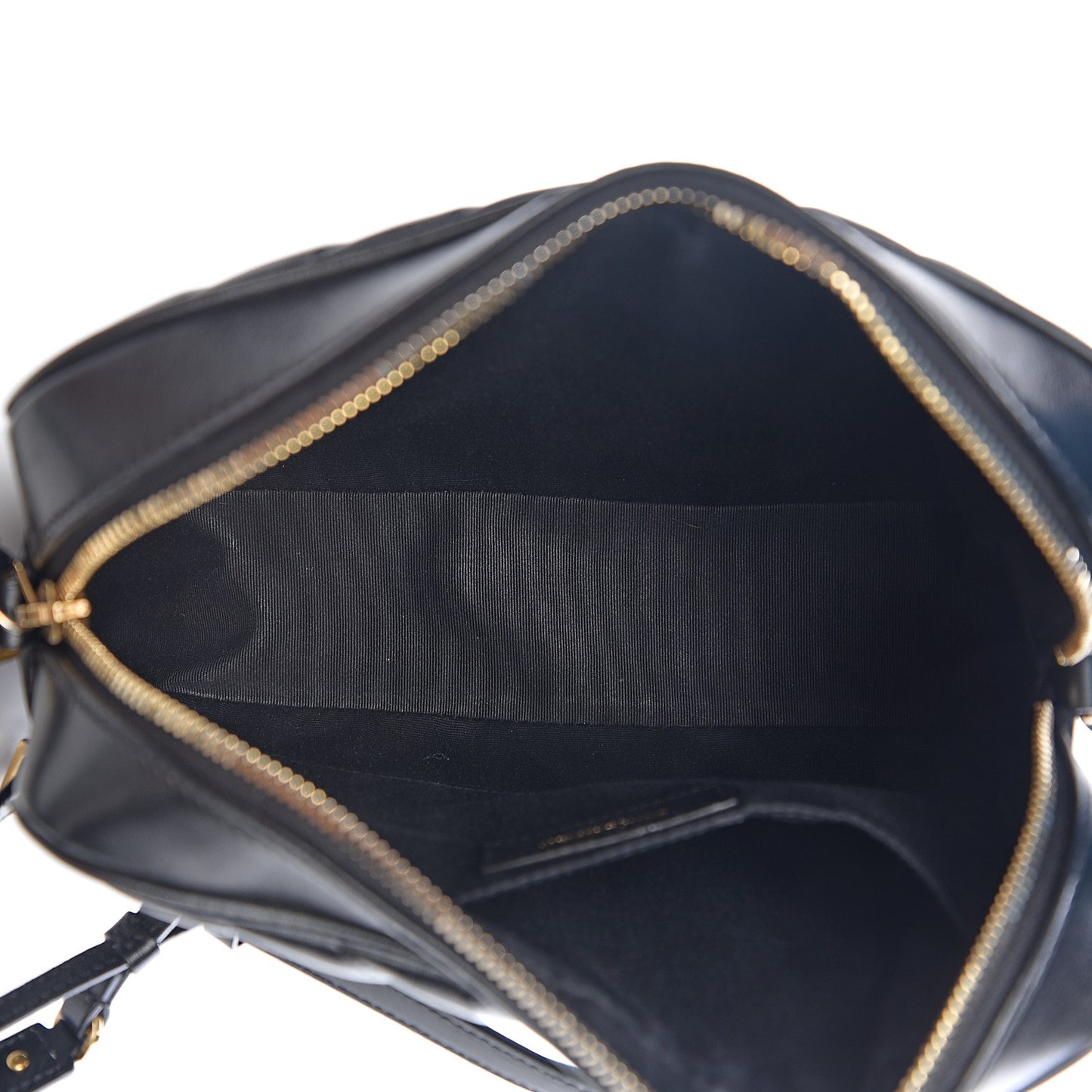 Calfskin Matelasse Monogram Lou Camera Bag Black