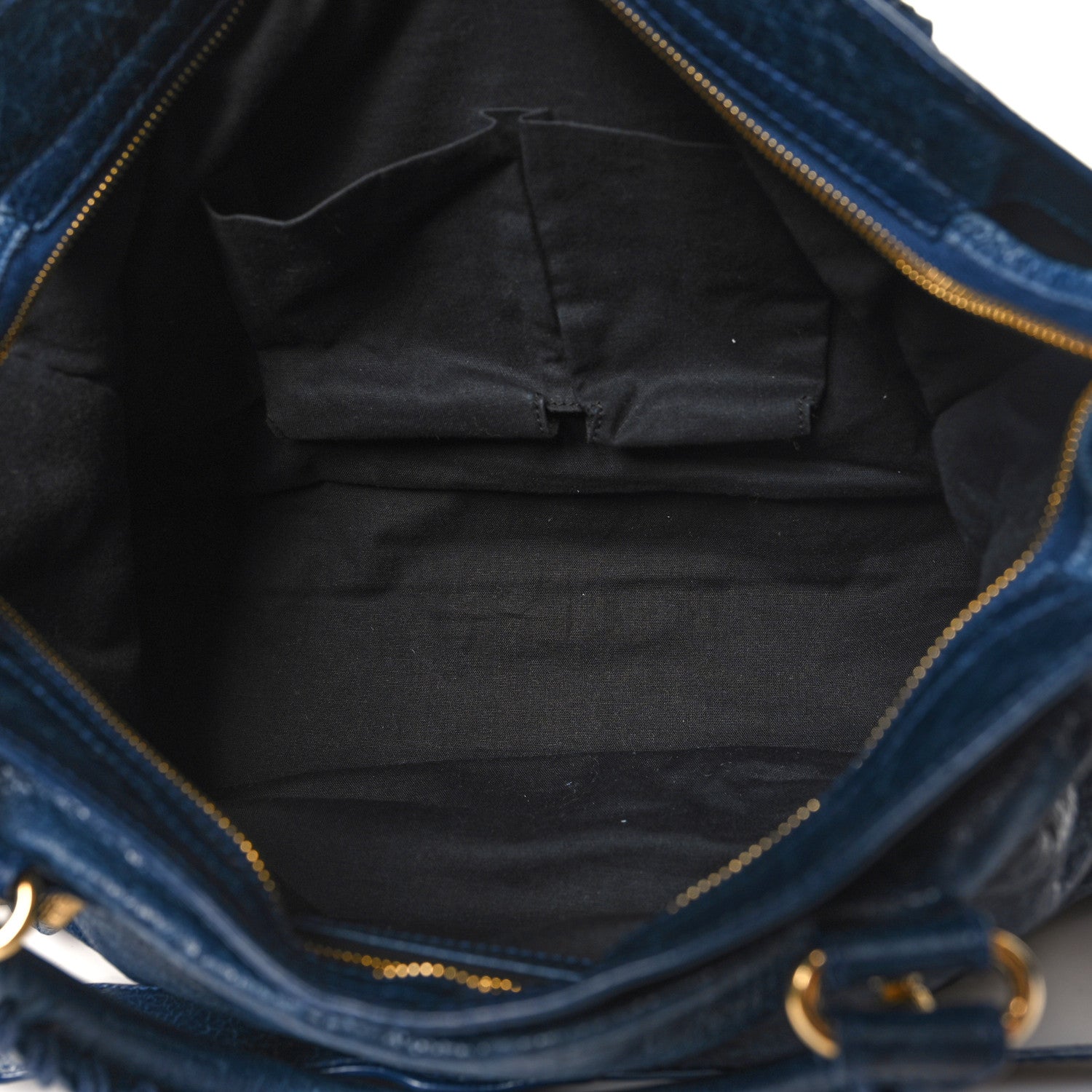 Balenciaga Agneau Giant 12 Gold Hardware City Bleu Mineral 6 of 14