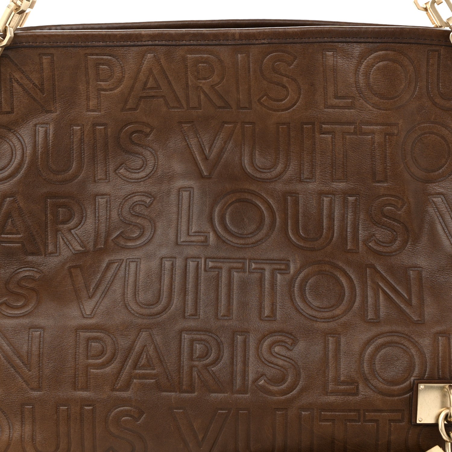 Louis Vuitton Monogram Paris Souple Whisper PM Chocolate 7 of 9