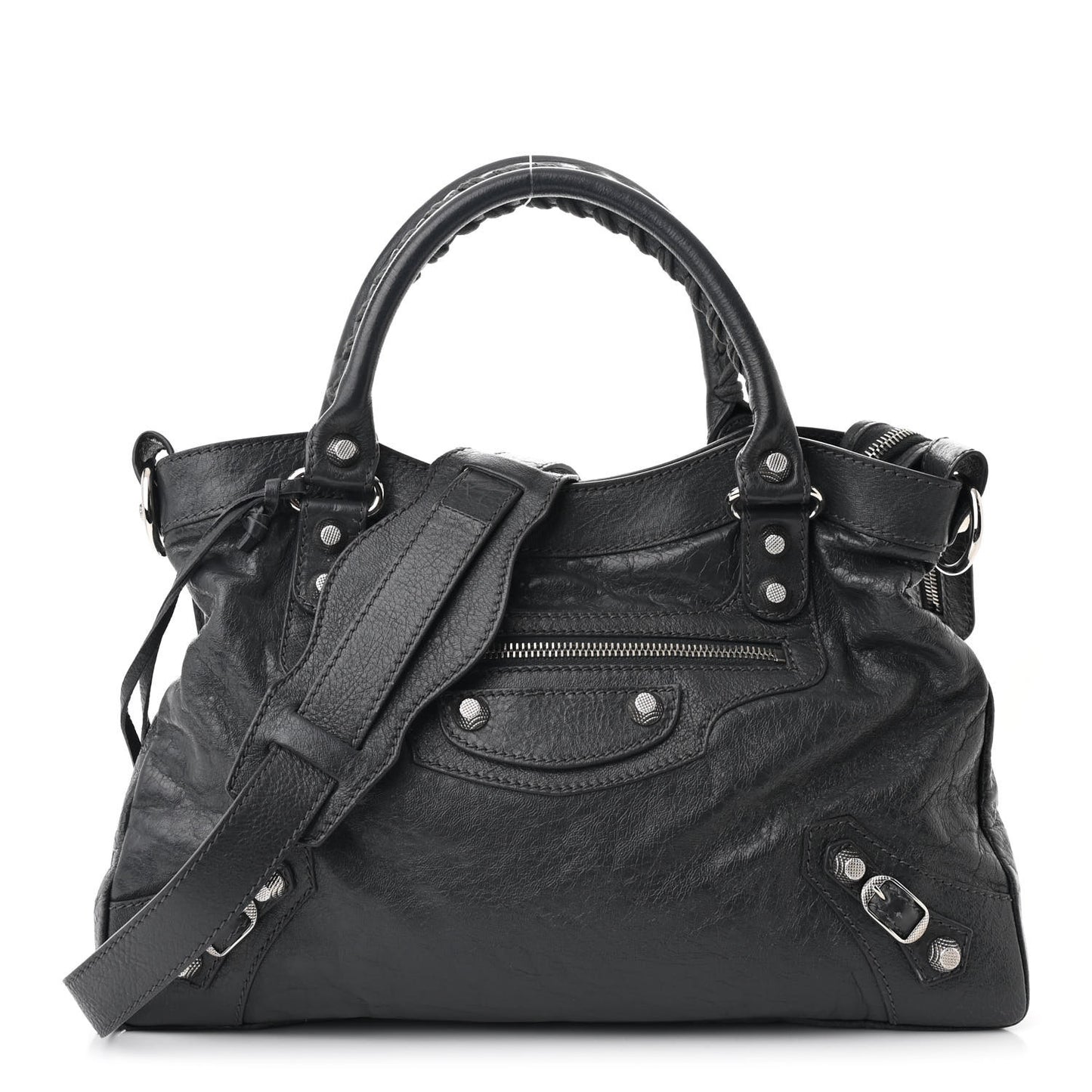 Agneau Giant 12 Silver Hardware Town Gris Fossile