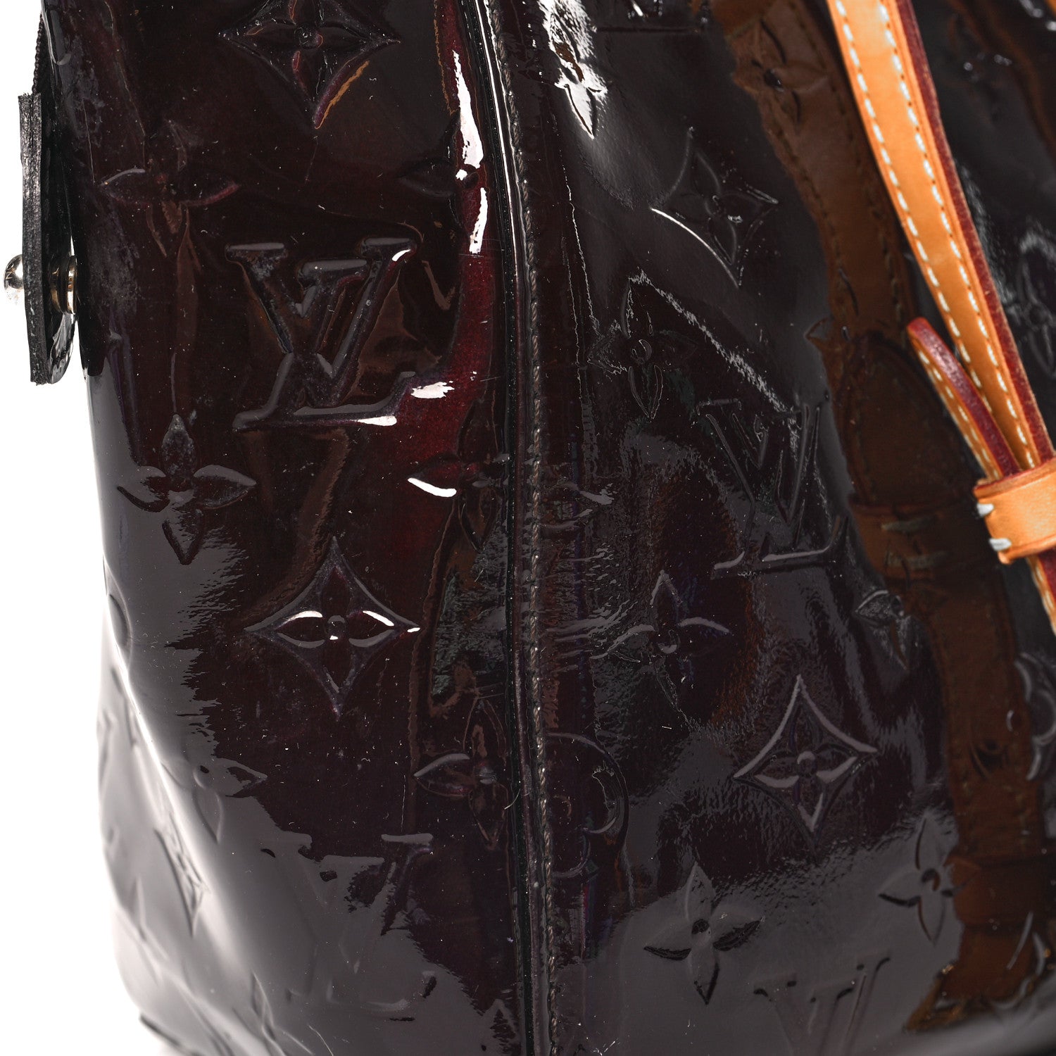 Louis Vuitton Vernis Brea MM Amarante 13 of 15
