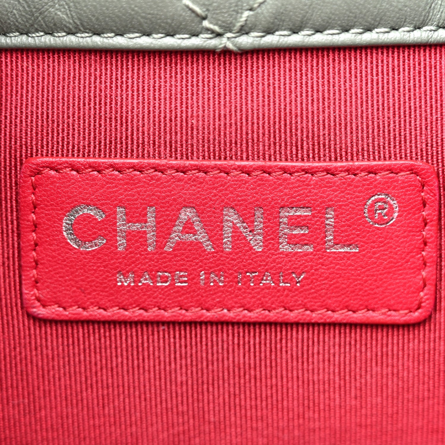 Chanel Aged Calfskin Quilted Small Gabrielle Backpack Green 6 of 12