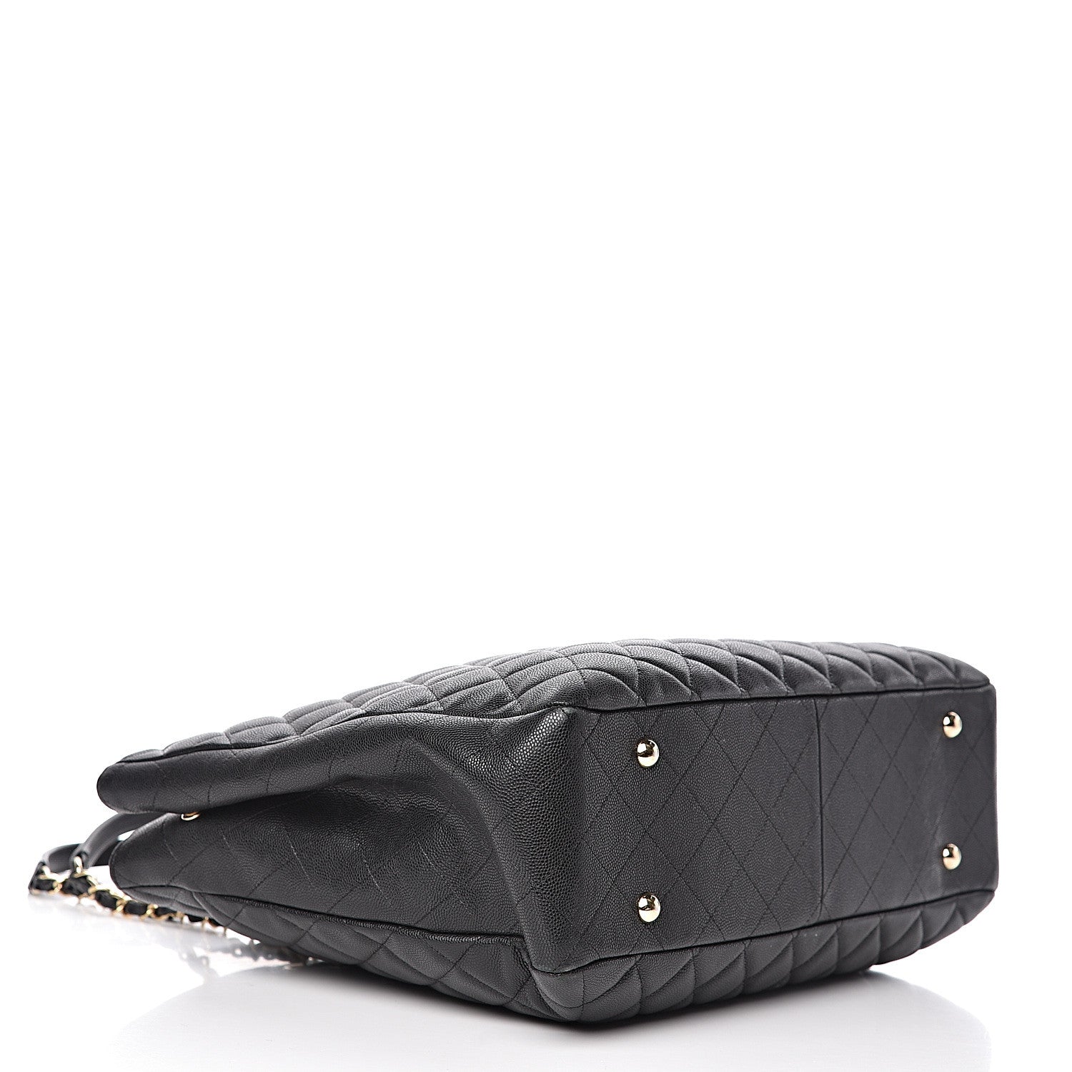 Chanel Caviar Quilted Large Shopping Tote Black 4 of 12