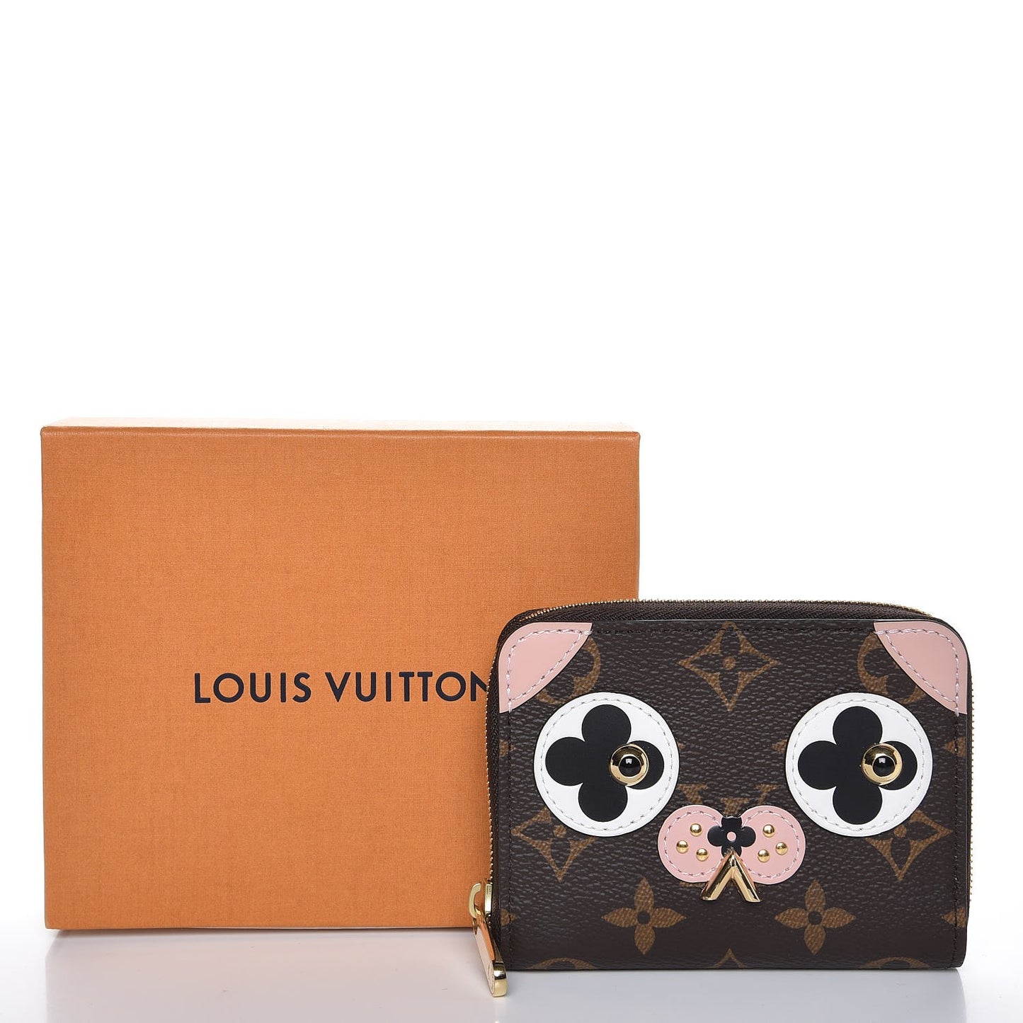 Monogram Valentine Dog Zippy Coin Purse