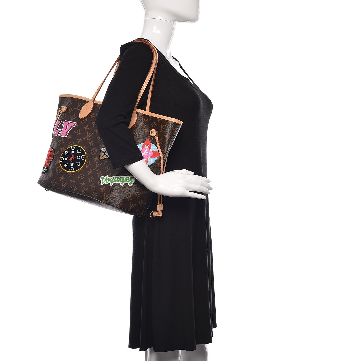 Monogram Travel Stickers Neverfull MM