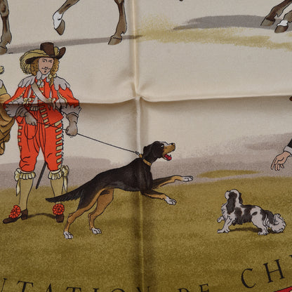 Hermes Silk Presentation de Chevaux Scarf 90 5 of 7