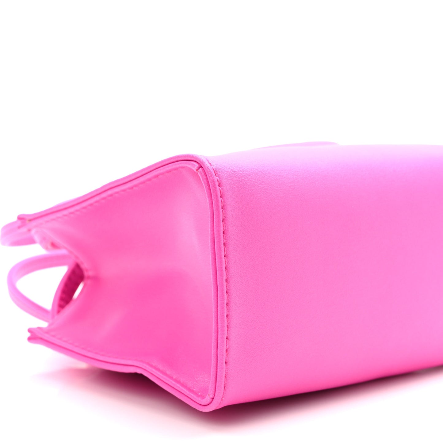 Vegan Leather Small Shopping Bag Azalea