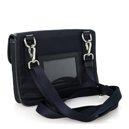 Prada Re-Nylon Saffiano Smartphone Case Crossbody Navy 3 of 10