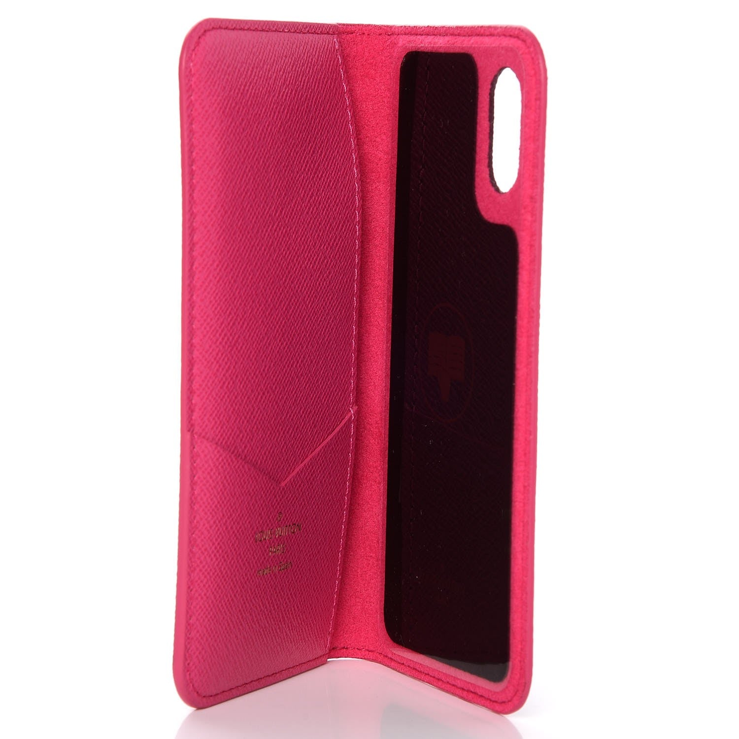 Louis Vuitton Monogram iPhone X Folio Case Rose Pop 5 of 7