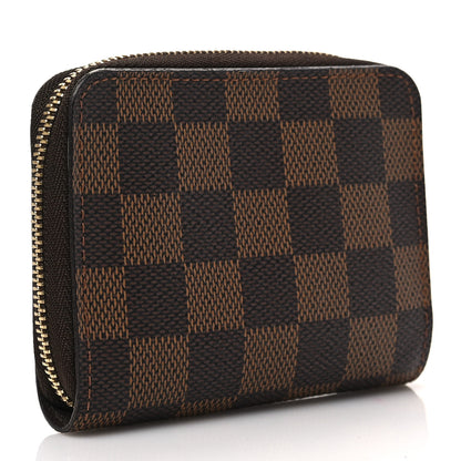 Louis Vuitton Damier Ebene Zippy Coin Purse 3 of 7