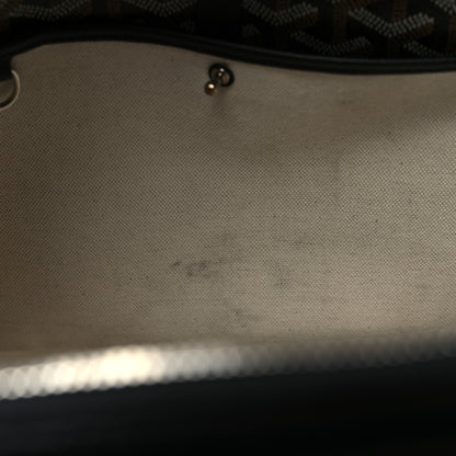 Goyard Goyardine Calfskin Cisalpin MM Backpack Black 10 of 10