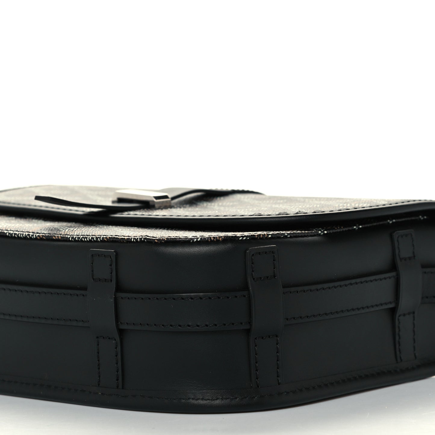 Goyardine Belvedere II PM Messenger Bag Black