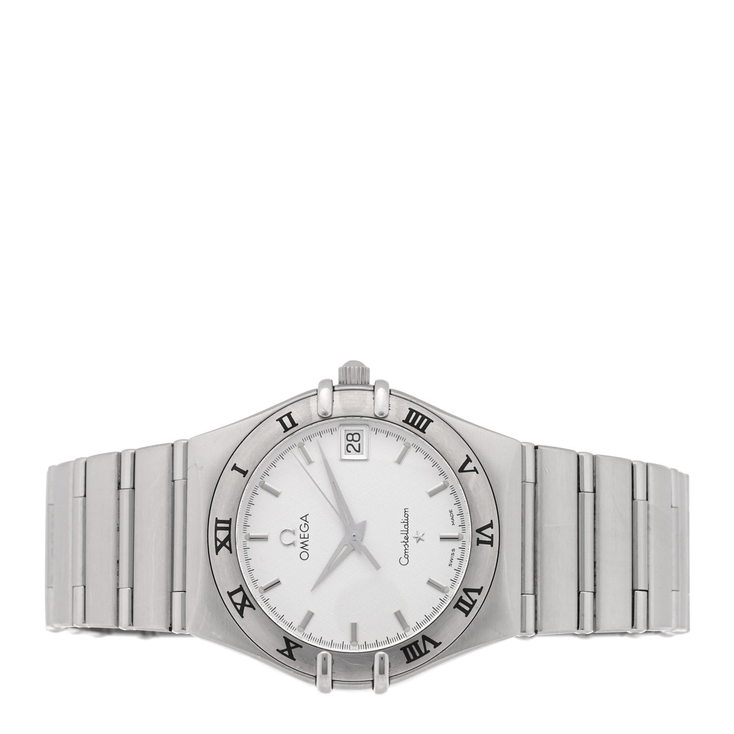 tainless Steel 33mm Constellation Quartz Watch White 1512.30